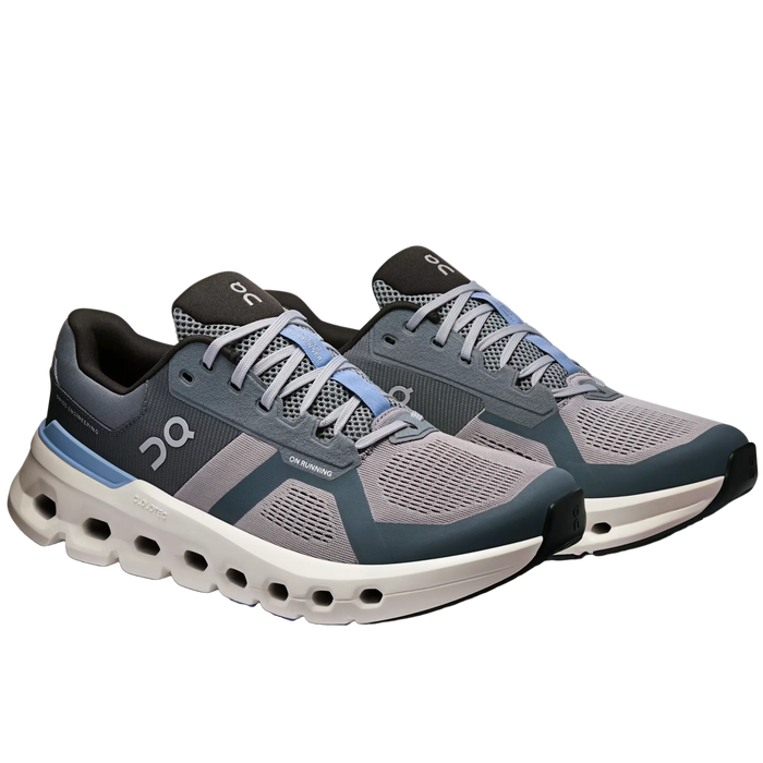 ON apavi Cloudrunner 2 grey/light blue