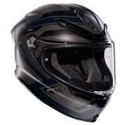 AGV ķivere K6 S Enhance matt grey/yellow fluo