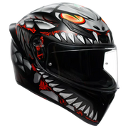 AGV helmet K1 S Lyzard matt black/red/grey
