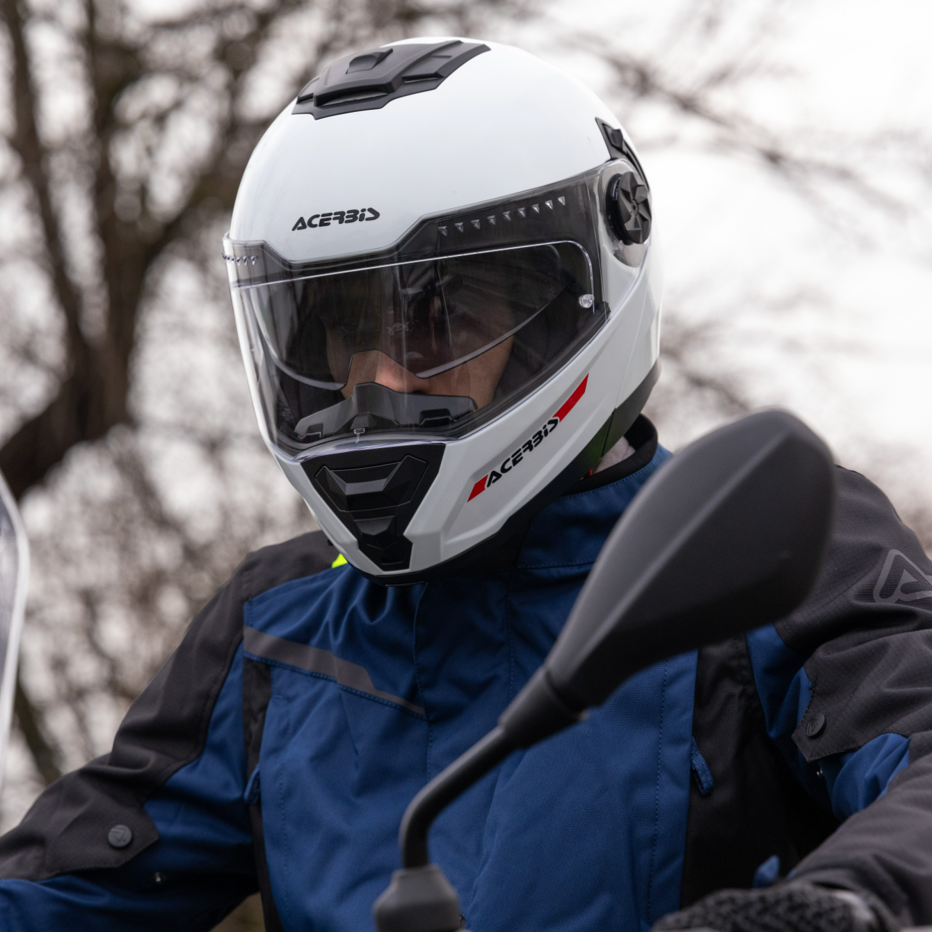 ACERBIS ķivere Rider Helmet white