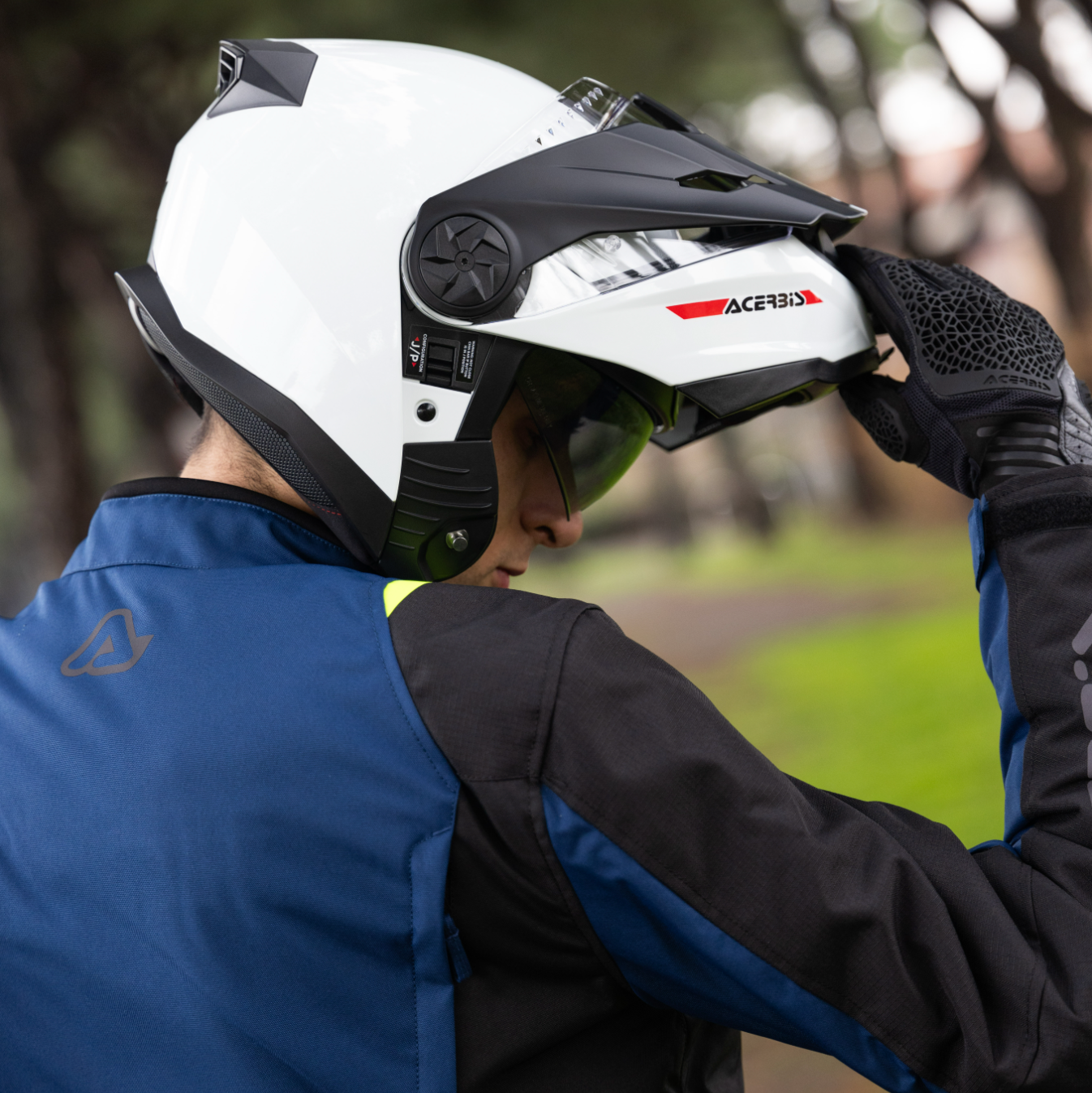ACERBIS ķivere Rider Helmet white