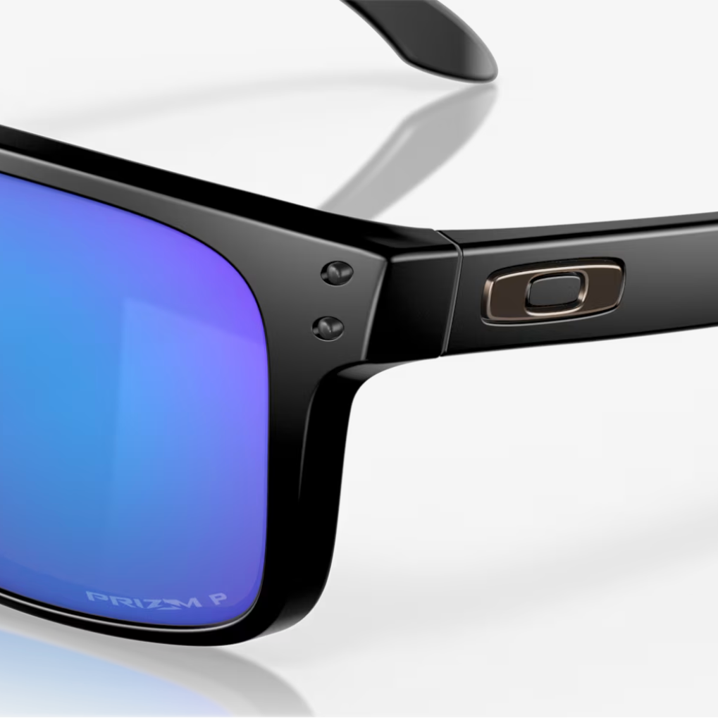 OAKLEY sunglasses Holbrook XL matt black w/prizm irid sapphir irid polarized