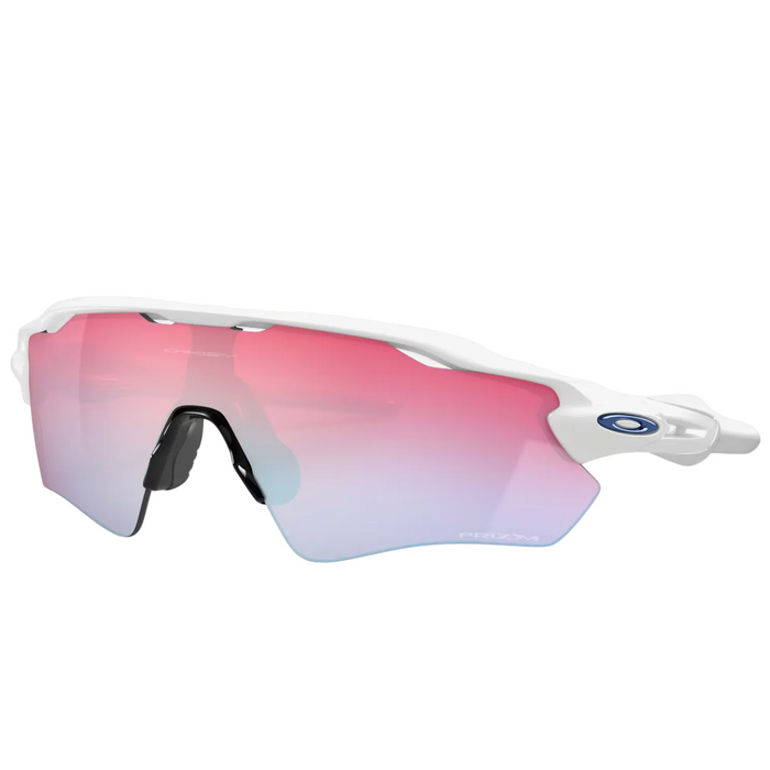 OAKLEY Radar EV Path pol white w/prizm snow sapphire red saulesbrilles