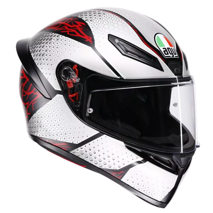 AGV K1 S Speedarmor matt black/grey/red ķivere