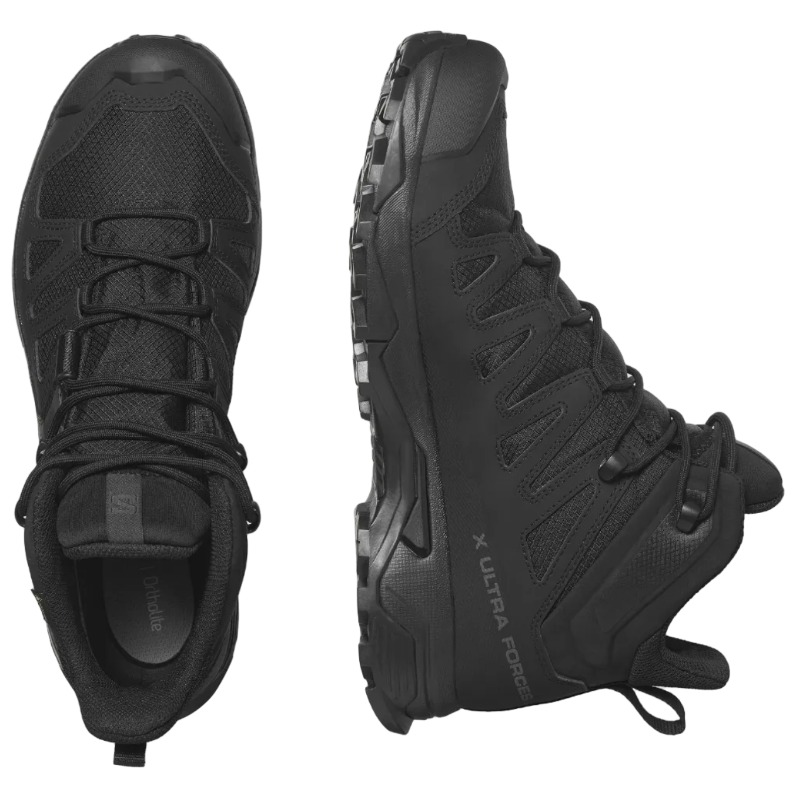 SALOMON tactical footwear X Ultra Forces Mid GTX black/black