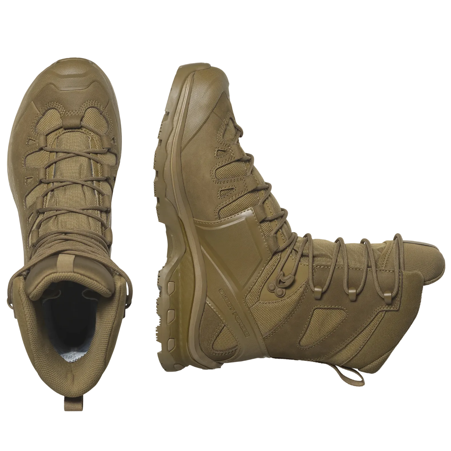 SALOMON taktiskie apavi Quest 4D Forces 2 High GTX koijotbrūni