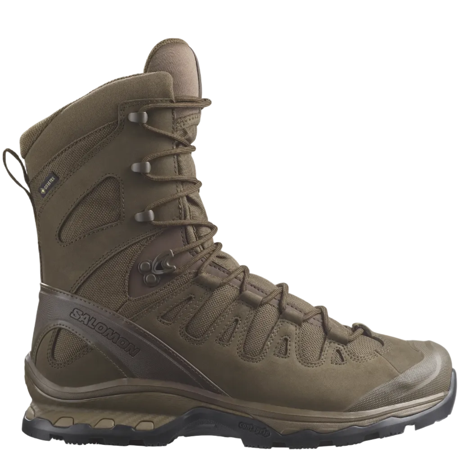 SALOMON taktiskie apavi Quest 4D Forces 2 High GTX EN earth brown