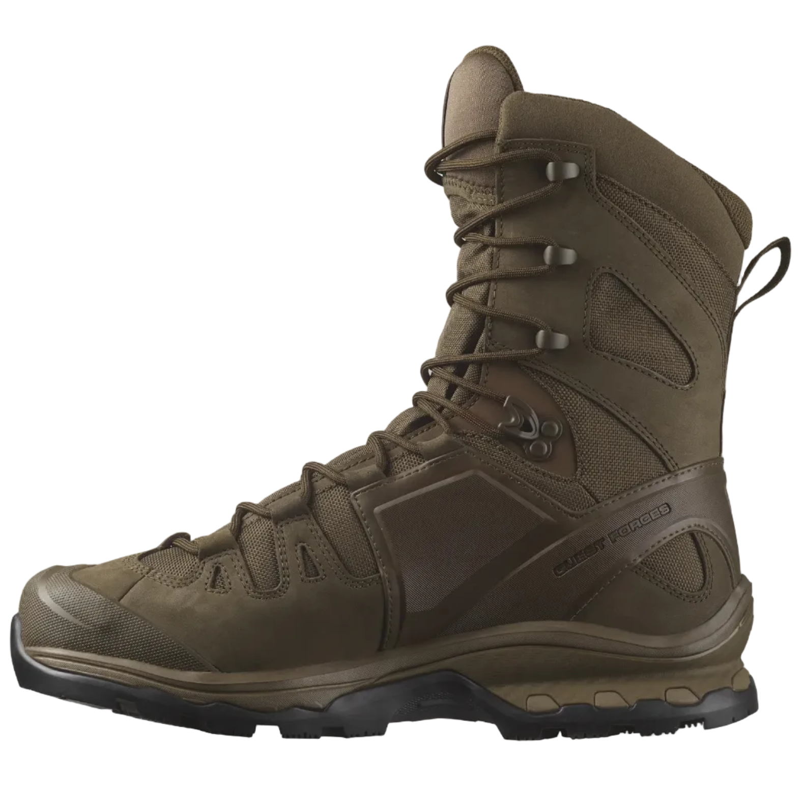 SALOMON taktiskie apavi Quest 4D Forces 2 High GTX EN earth brown