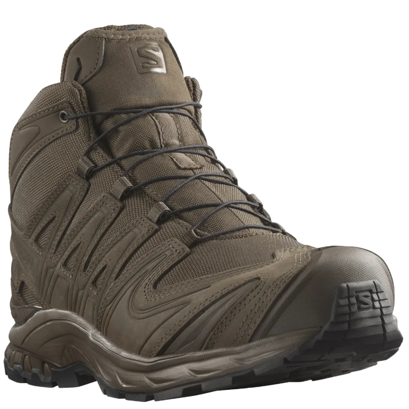 SALOMON taktiskie apavi XA Forces Mid EN earth brown/earth brown/earth brown