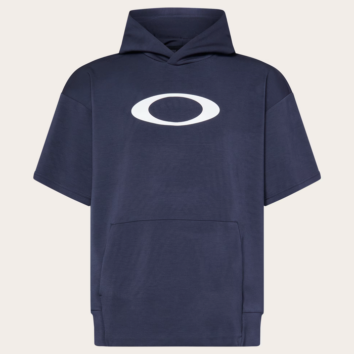 OAKLEY Enhance QD Fleece SS hoodie 5.0 jaka ar kapuci dark blue
