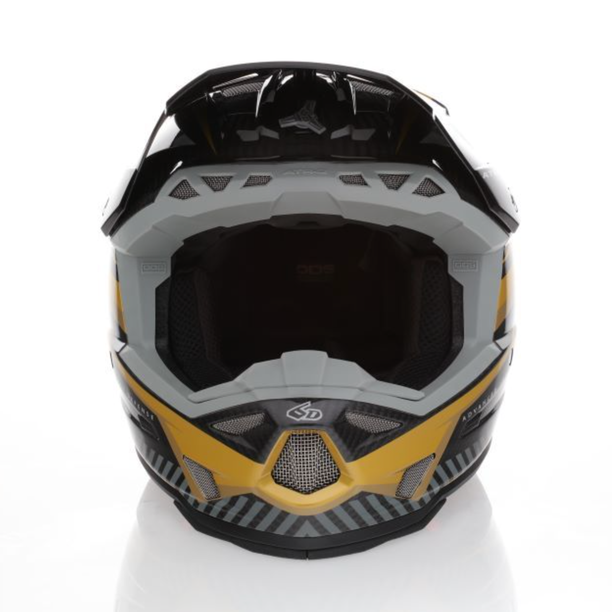6D ATR-3 Rival FIM Gloss gold/black ķivere