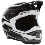6D ATR-3 Rival FIM matt white/black ķivere
