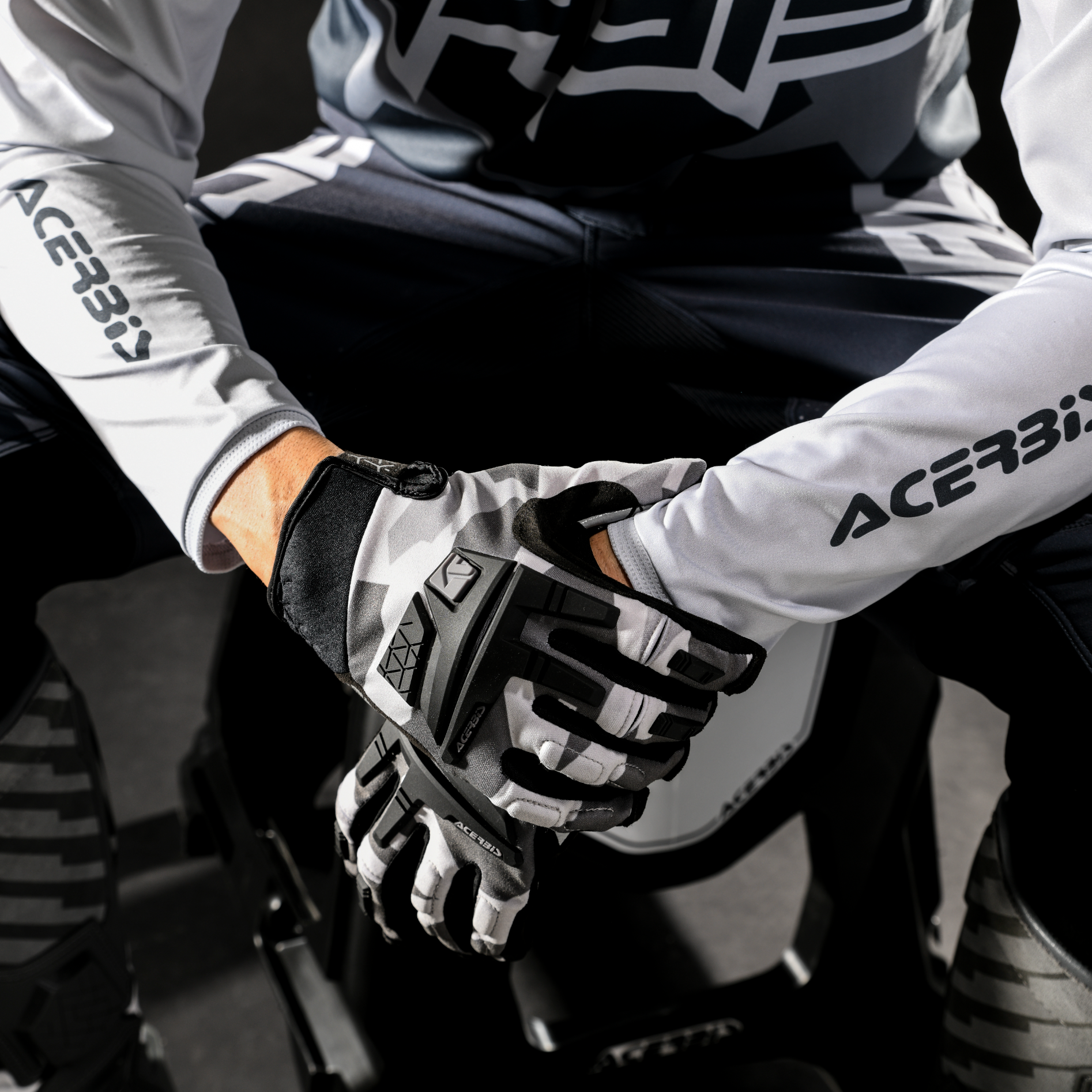 ACERBIS cimdi X Enduro CE grey/dark grey