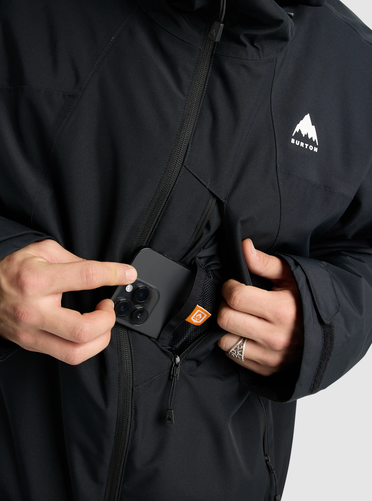 BURTON M RSRV INS JK true black jaka