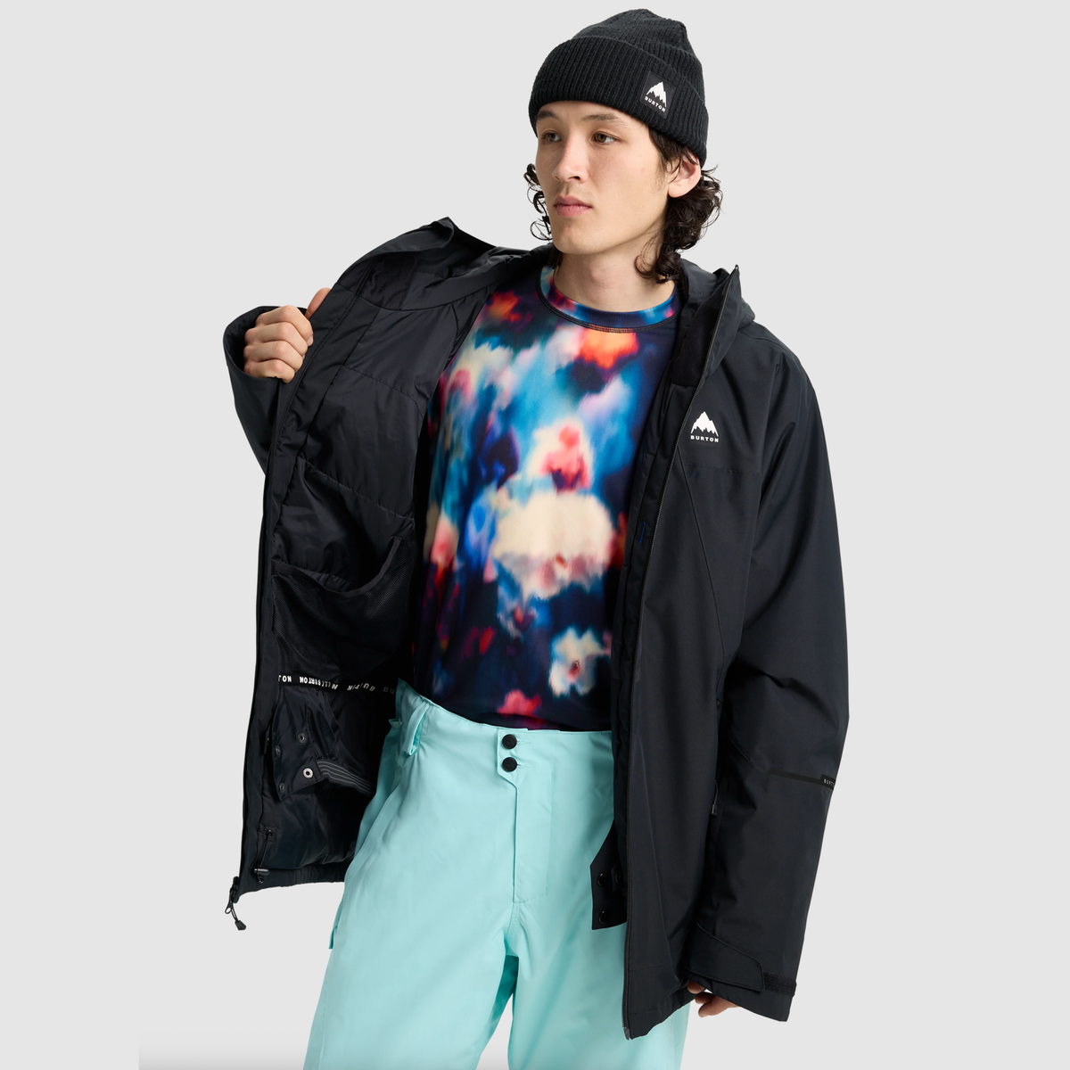 BURTON M RSRV INS JK true black jaka