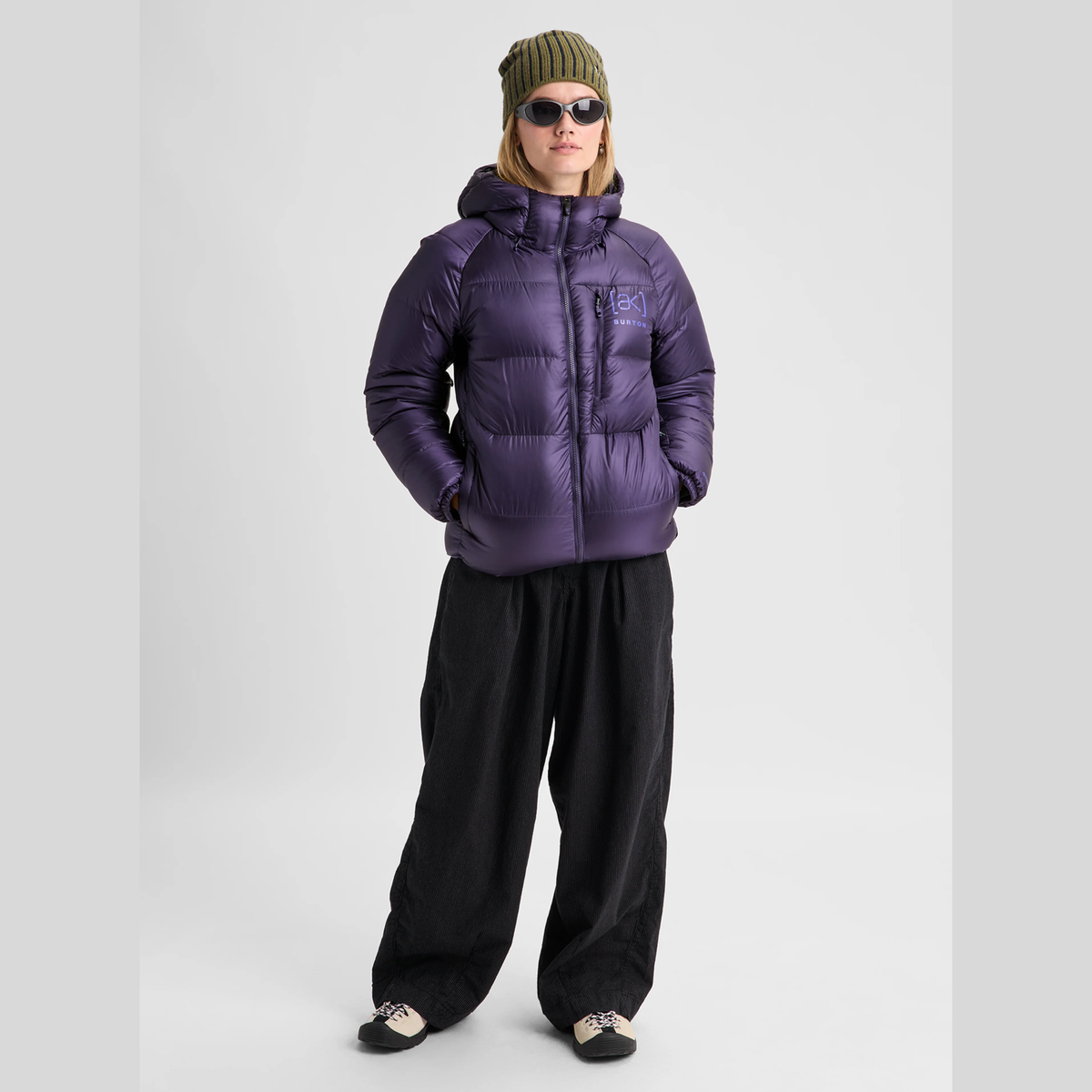 BURTON jacket W AK BKR EX DWN INS nightshade purple