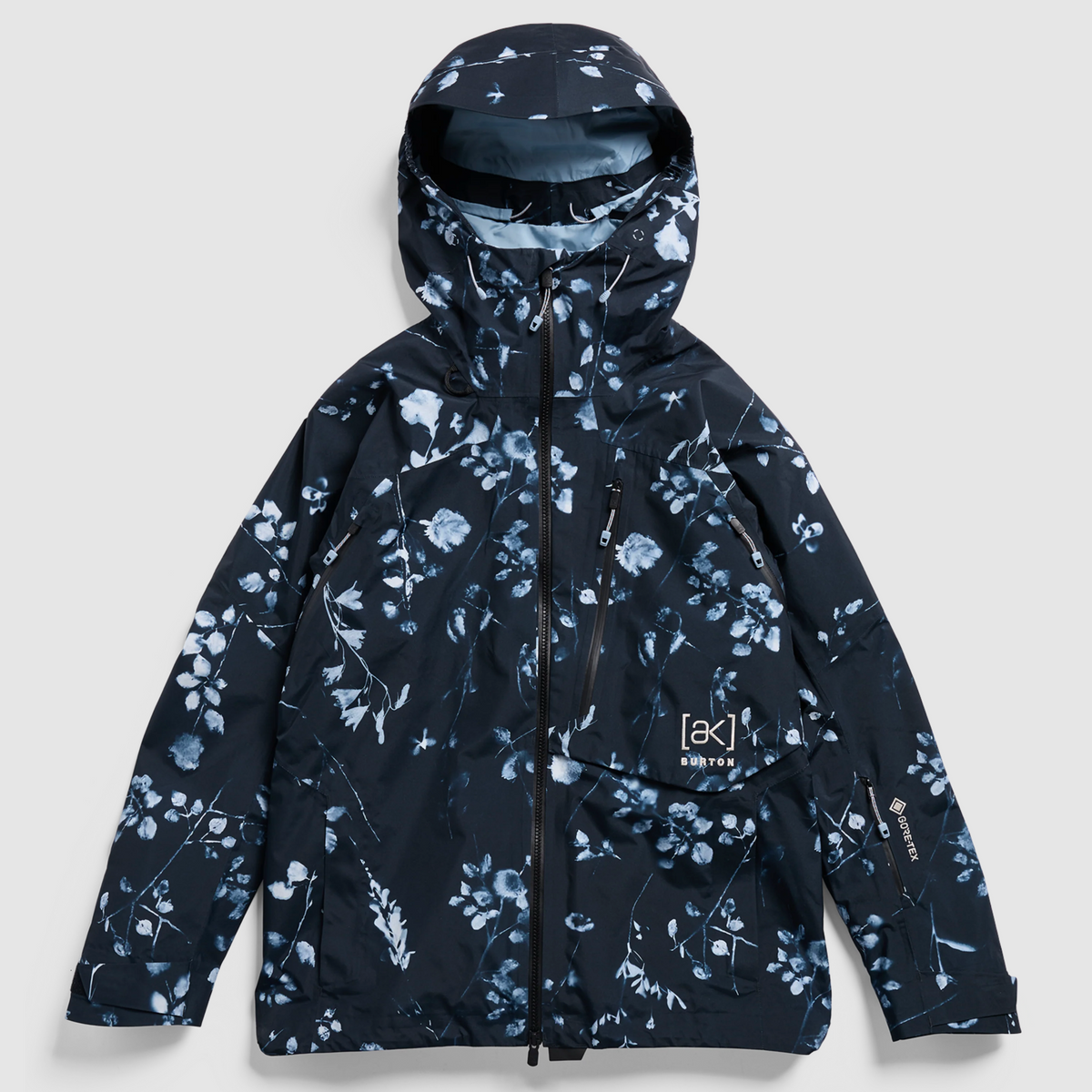 BURTON W AK Gore Cyclc JKT cyanotype floral jaka