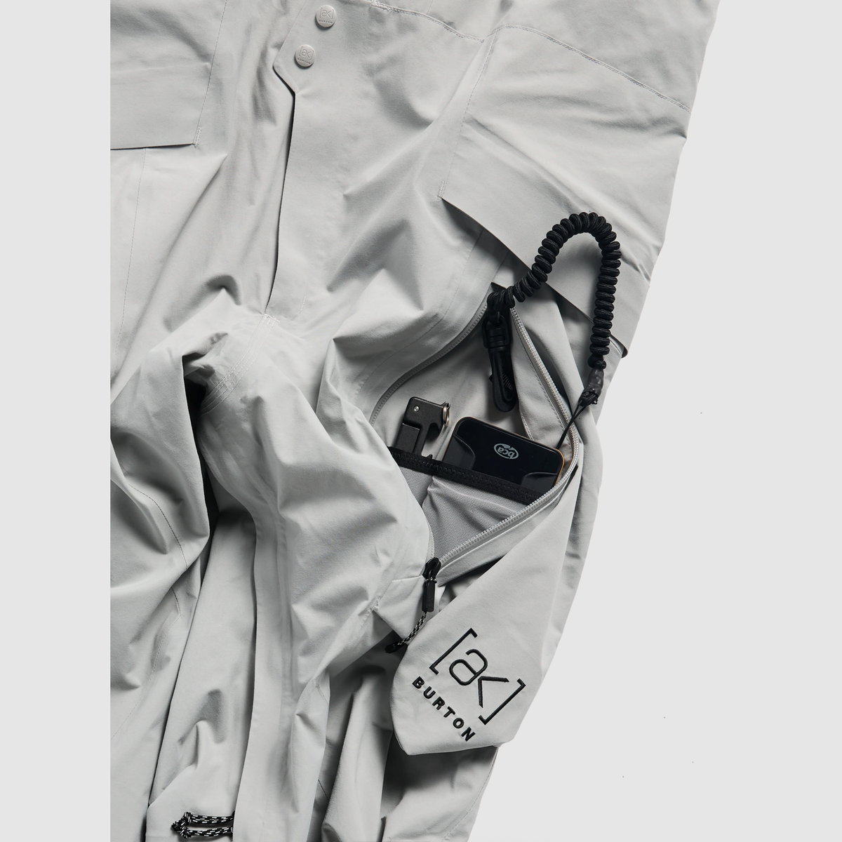 BURTON M AK Gore Cyclic BB appartition gray kombinezona bikses