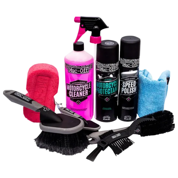 MUC-OFF Motocikla mazgāšanas, tīrīšanas un kopšanas komplekts