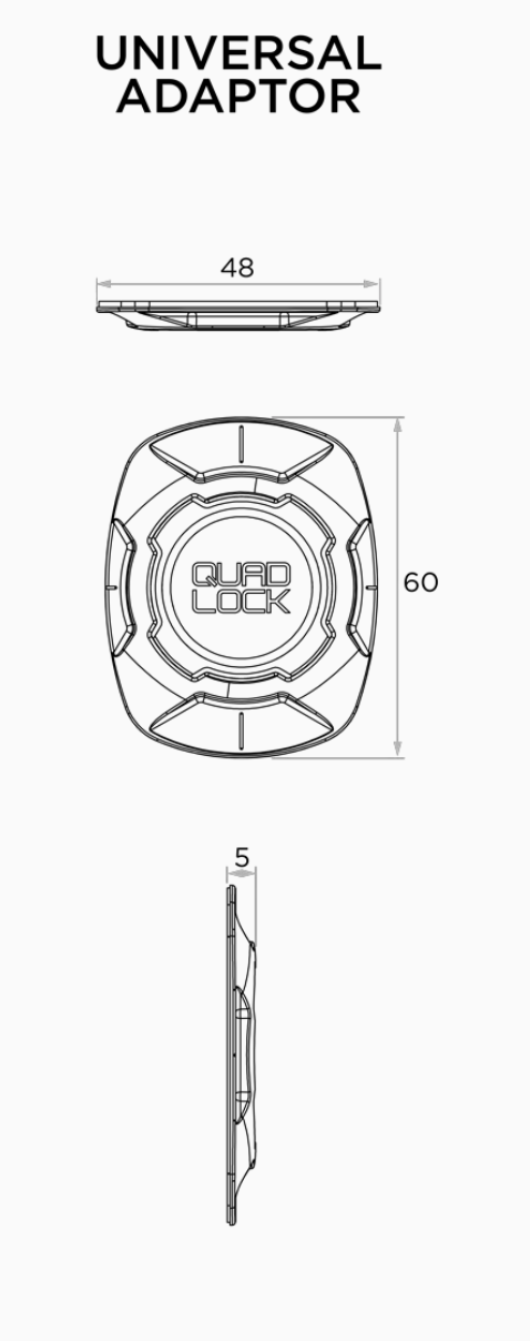 QUAD LOCK MAG Universal adaptor