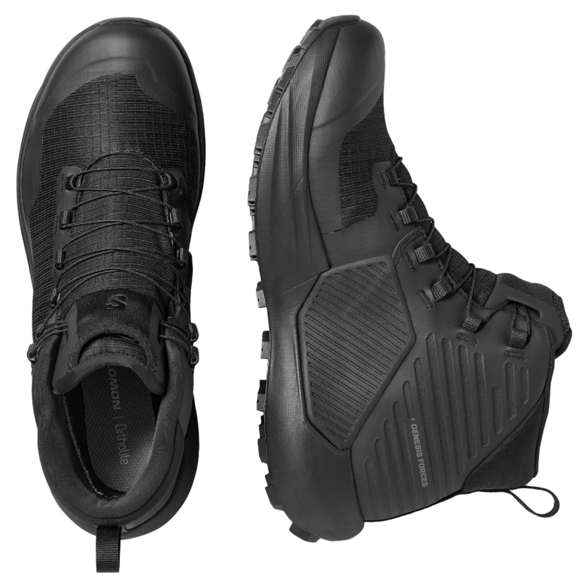 SALOMON tactical footwear Genesis Forces Mid GTX black