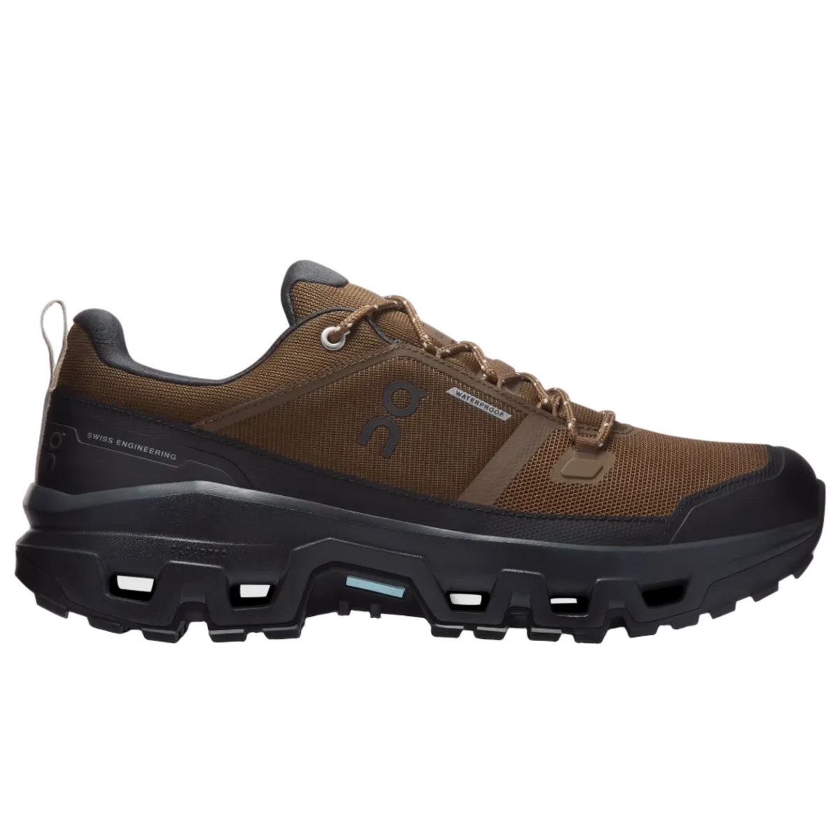 ON shoes Cloudrock Low WP earth/black