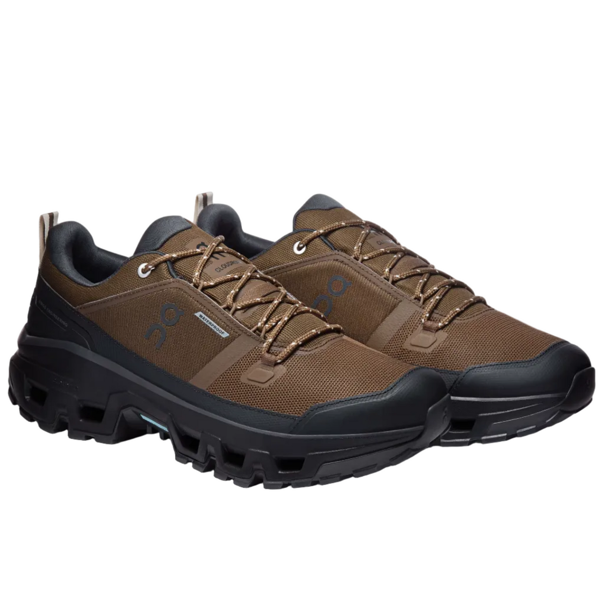 ON shoes Cloudrock Low WP earth/black