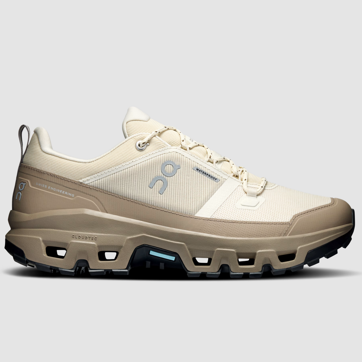 ON apavi Cloudrock Low WP beige/light brown