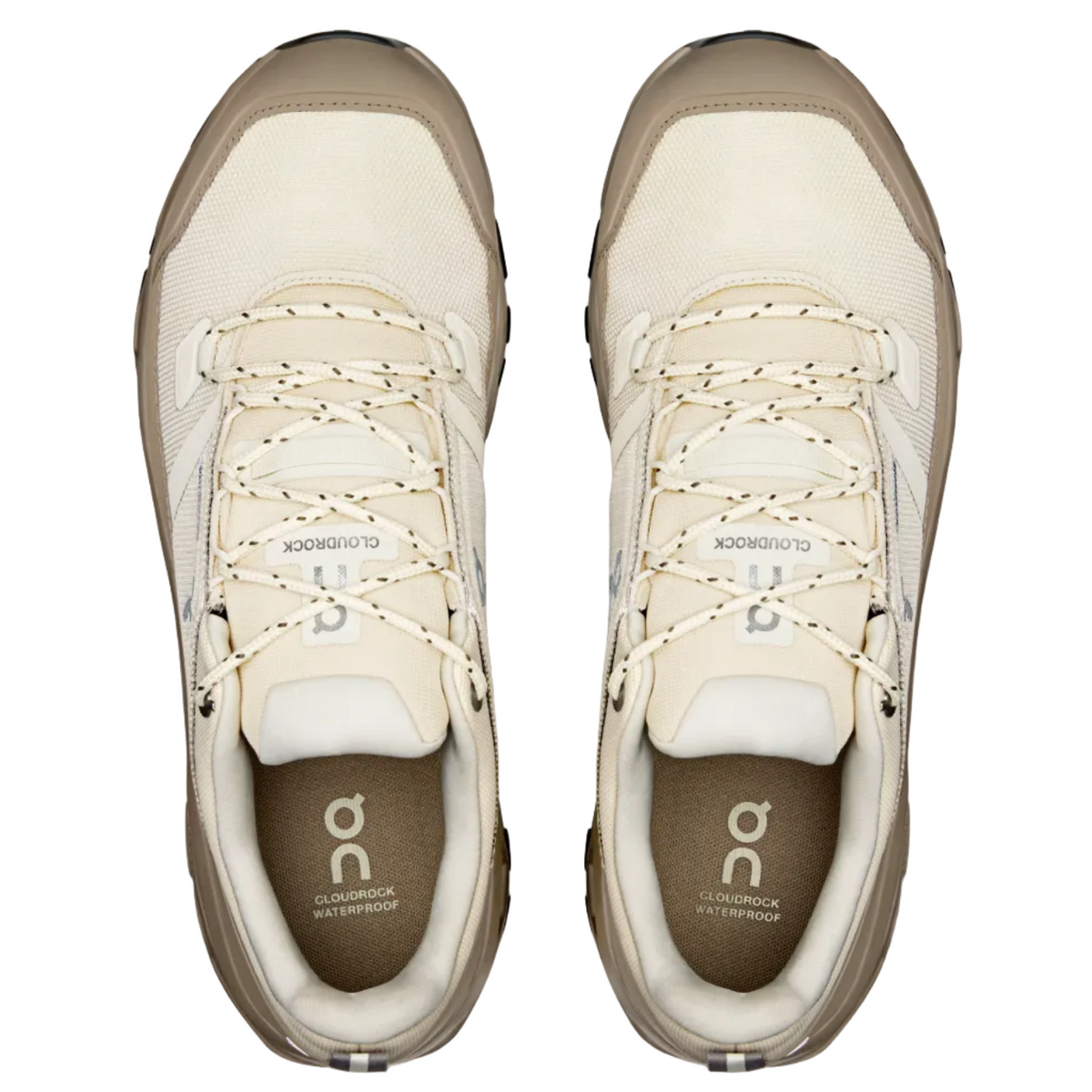 ON apavi Cloudrock Low WP beige/light brown