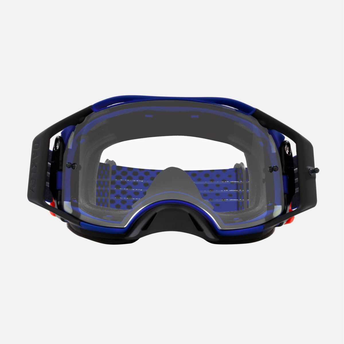 OAKLEY MX brilles Airbrake Moto B1B blue w/clear