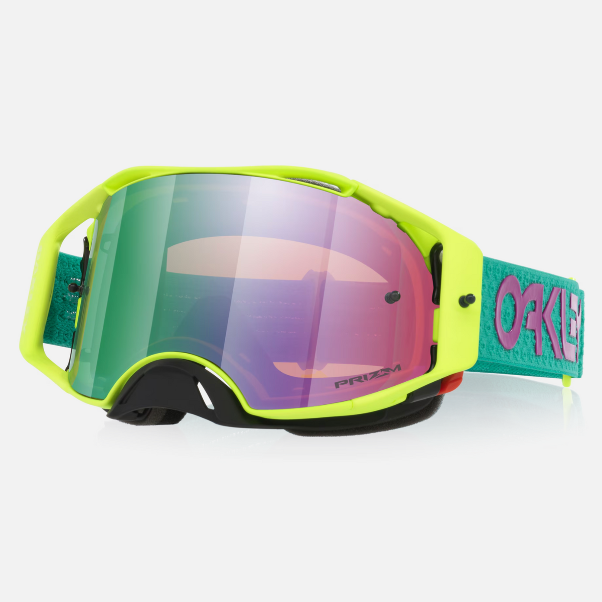 OAKLEY MX goggles Airbrake Moto B1B yellow w/prizm jade