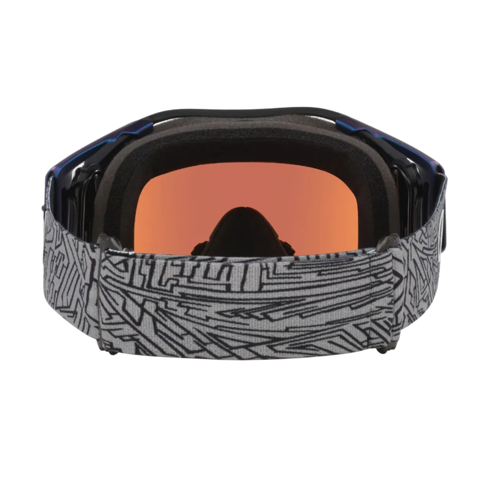 OAKLEY MX-bril Airbrake grijs strike met Prizm sapphire