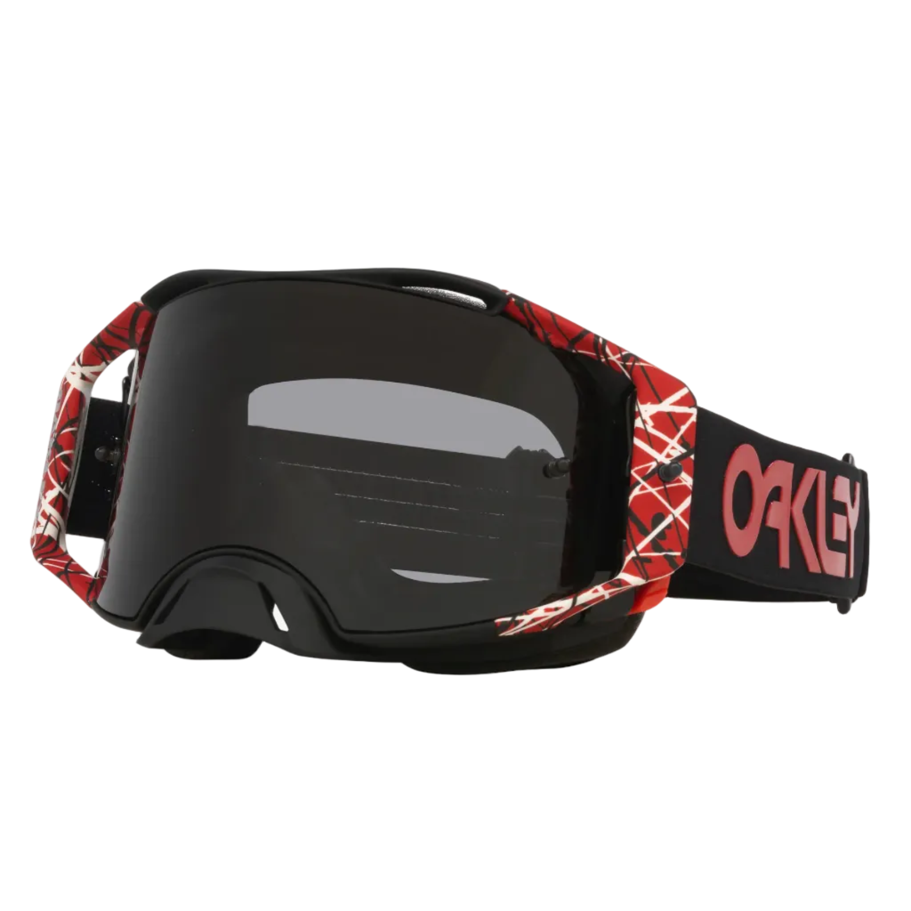 OAKLEY MX briller Airbrake red eddie med mørkegrå linse