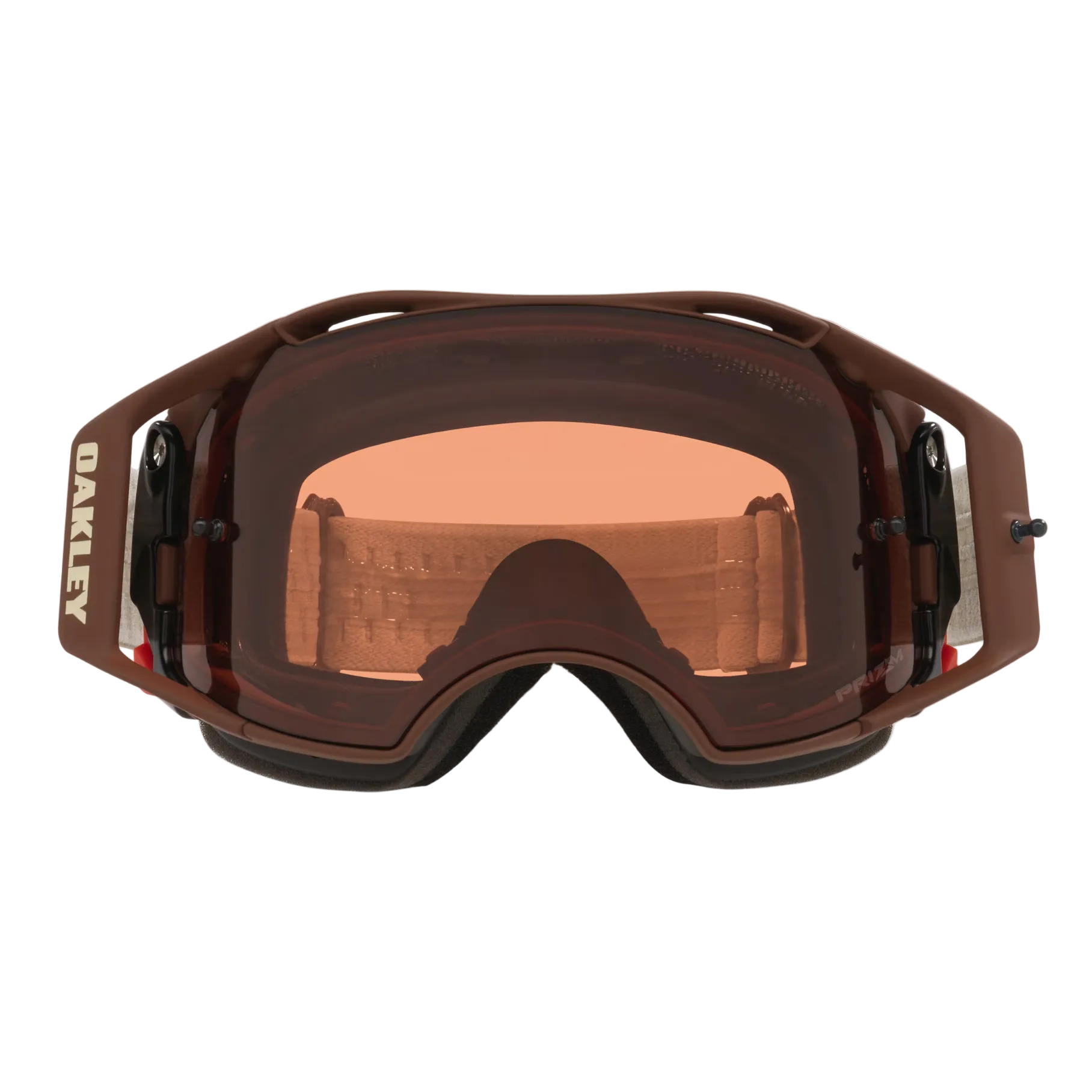 OAKLEY MX brilles Airbrake MTB sand mist brown w/prizm bronze