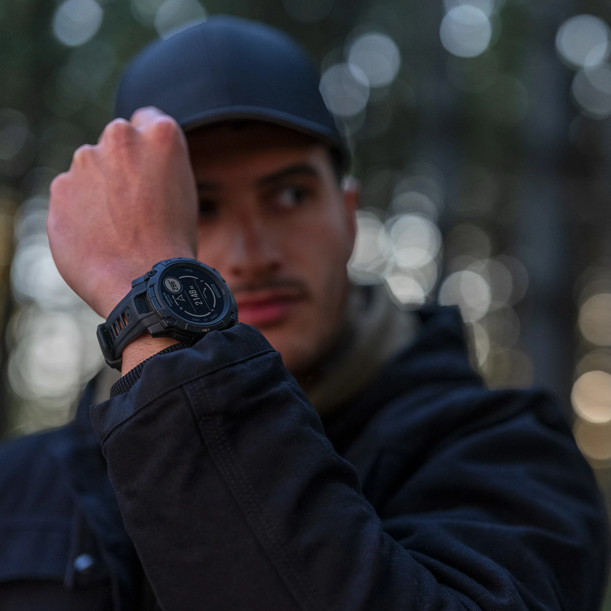 GARMIN Instinct 3 Tactical Solar 45mm czarny