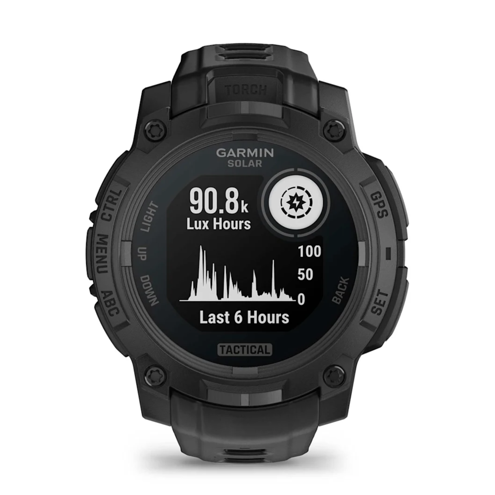 GARMIN Instinct 3 Tactical Solar 45mm czarny