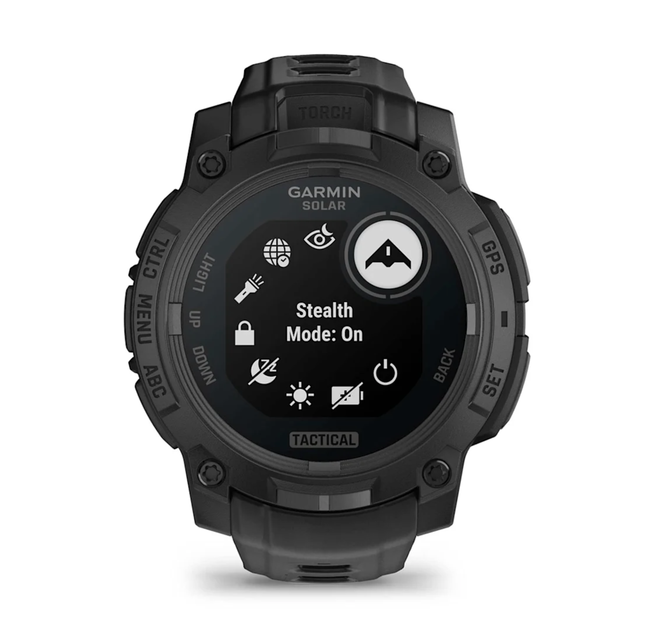 GARMIN Instinct 3 Tactical Solar 45mm czarny