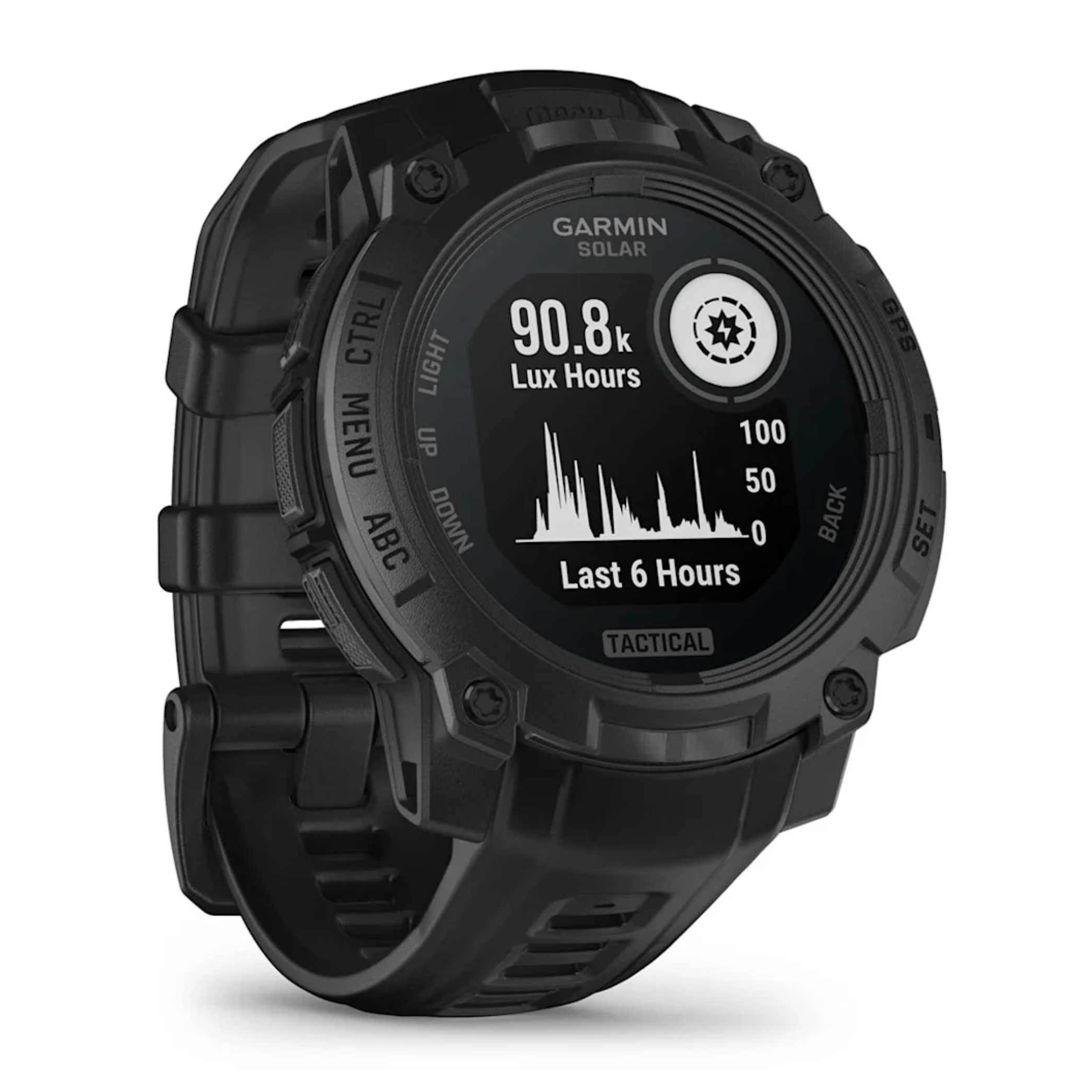 GARMIN Instinct 3 Tactical Solar 45mm czarny