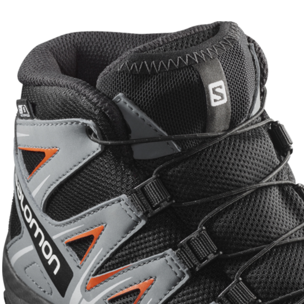 SALOMON Upholstery XA Pro 3D Mid CSWP J juoda/pilka/oranžinė