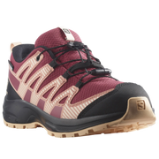 SALOMON buty XA Pro V8 CSWP K czarno-brzoskwiniowo-czerwone