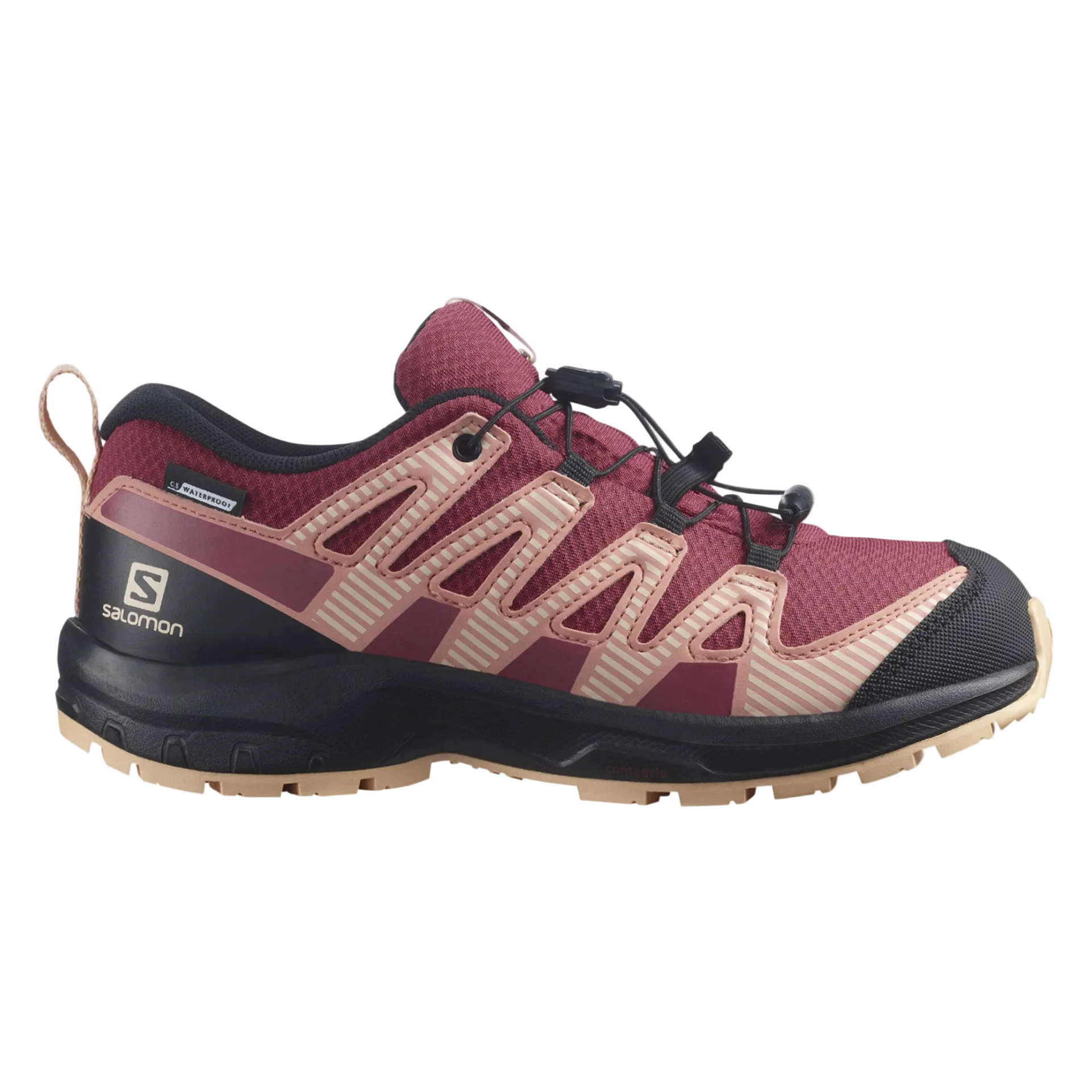 SALOMON apavi XA Pro V8 CSWP K black/peach/red