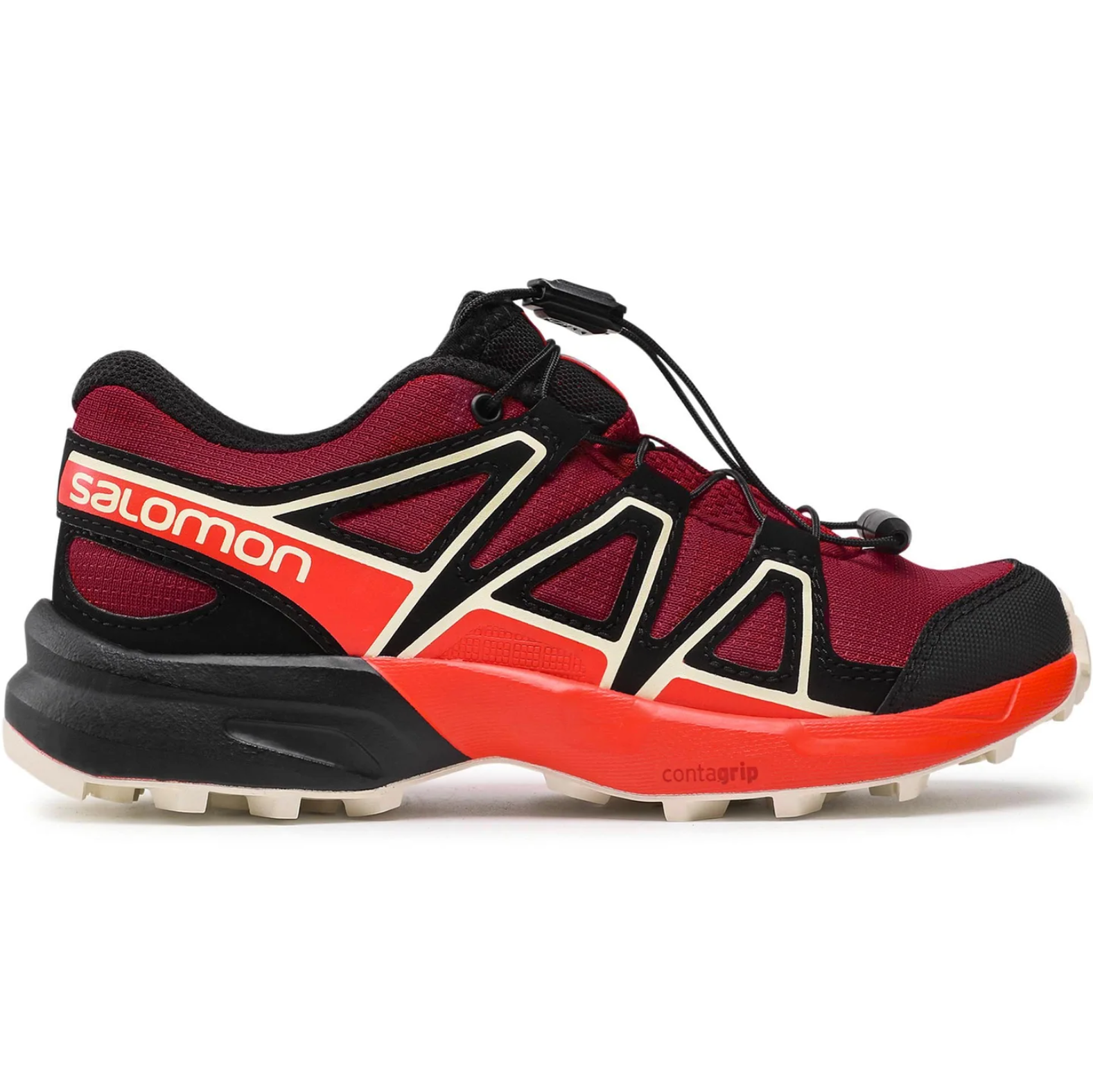 SALOMON apavi Speedcross J red/black