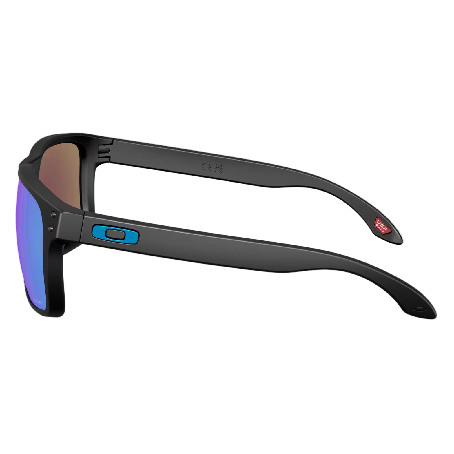 OAKLEY Sonnenbrille Holbrook XXL matt schwarz mit Prizm Sapphire