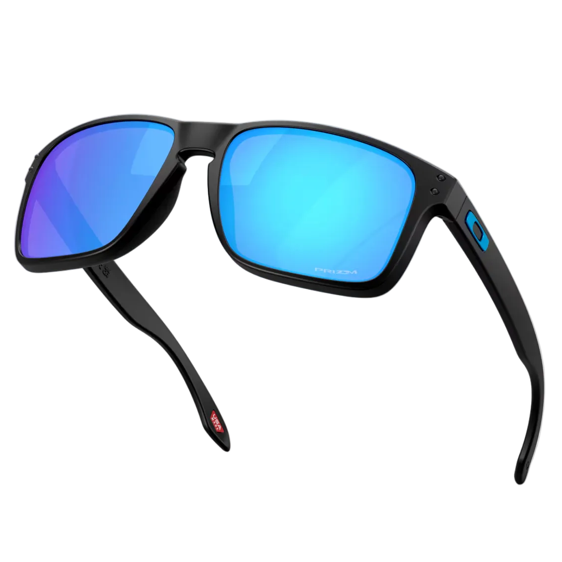 OAKLEY Sonnenbrille Holbrook XXL matt schwarz mit Prizm Sapphire