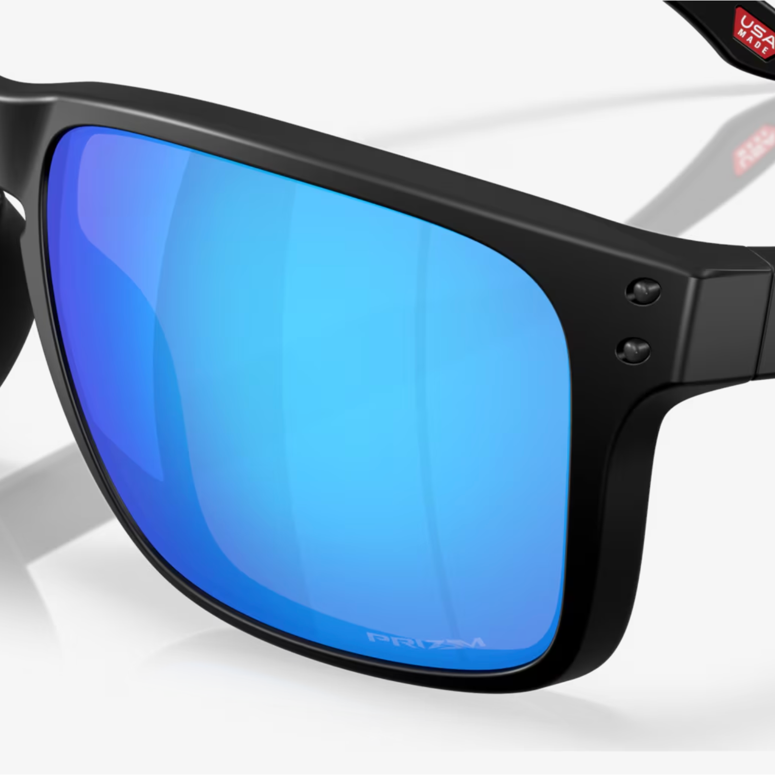 OAKLEY Sonnenbrille Holbrook XXL matt schwarz mit Prizm Sapphire