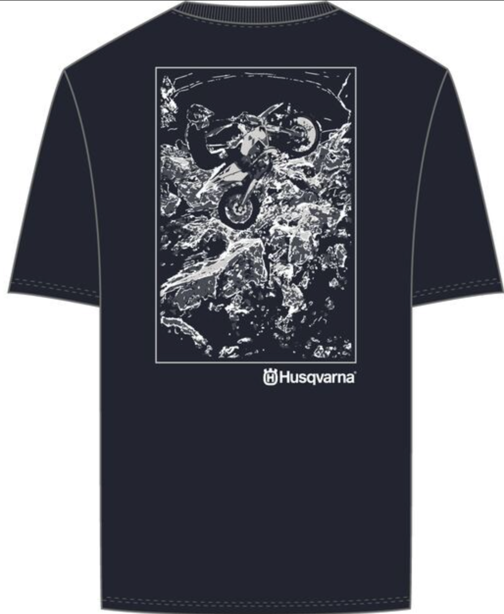 HUSQVARNA t-krekls Duntless T-shirt black