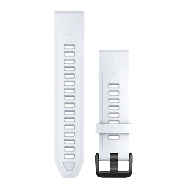 GARMIN siksna pulkstenim Quickfit 20mm Silicone whitestone