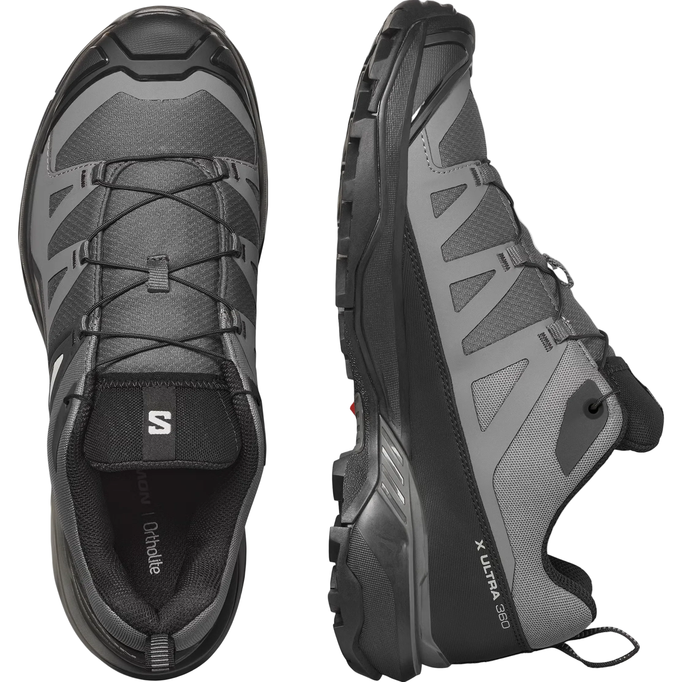 SALOMON Schuhe X Ultra 360 grau/schwarz