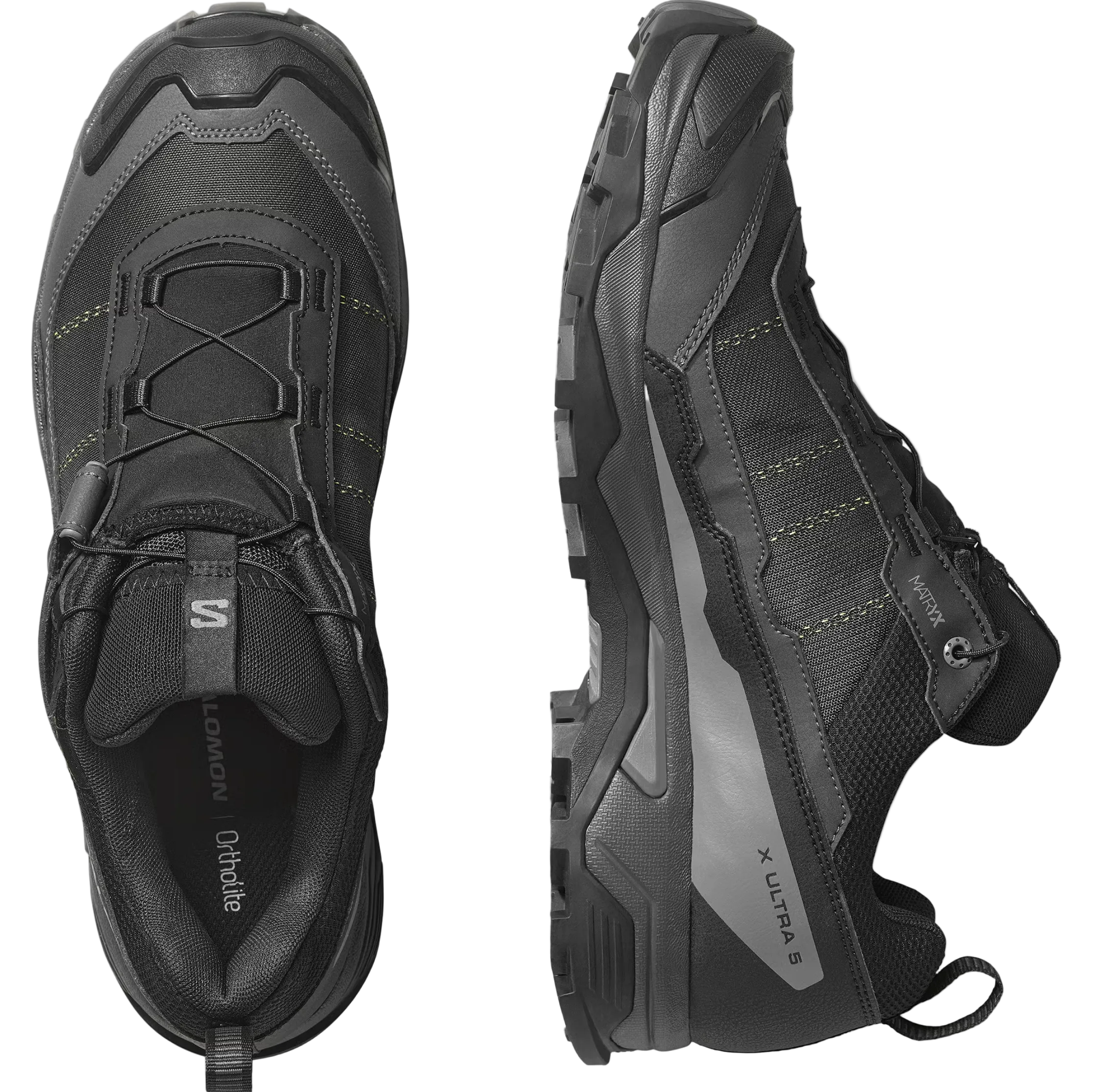 Chaussures SALOMON X Ultra 5 GTX noir/asphalte/roche château