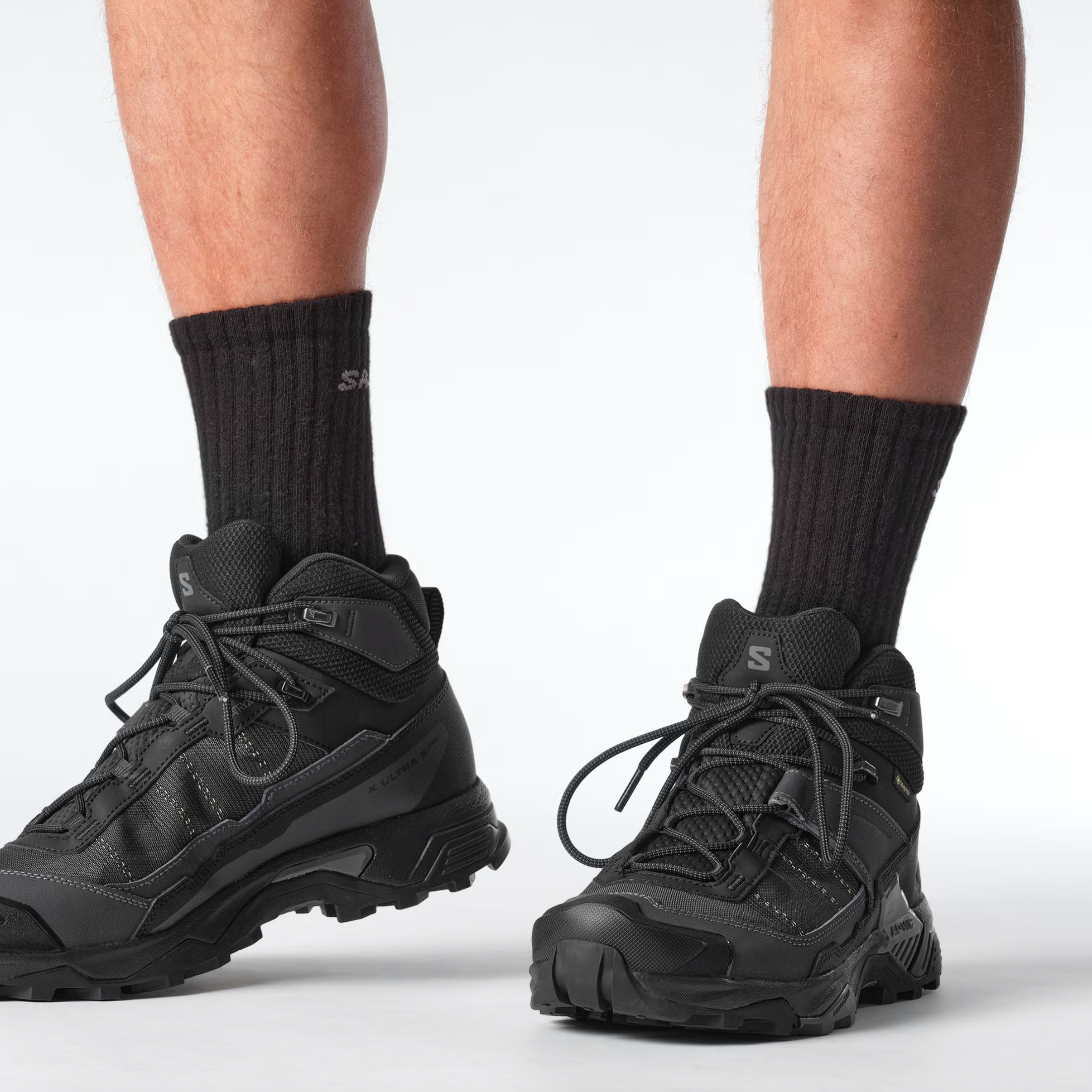 SALOMON batai X Ultra 5 Mid Wide GTX juoda/pilka